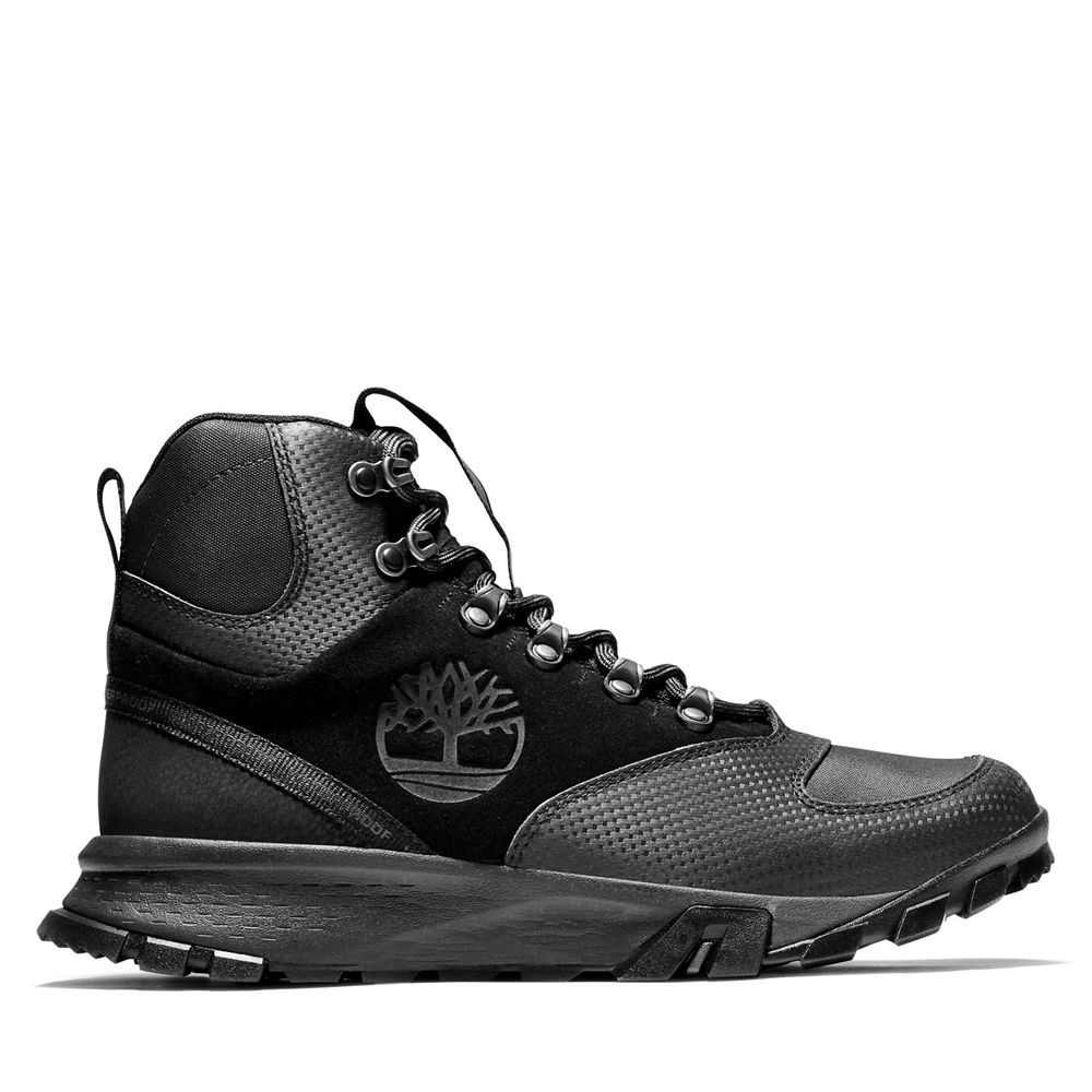 Botas de Montaña Timberland Hombre Garrison Trail Waterproof Altas Negras - Chile ZLX-104983